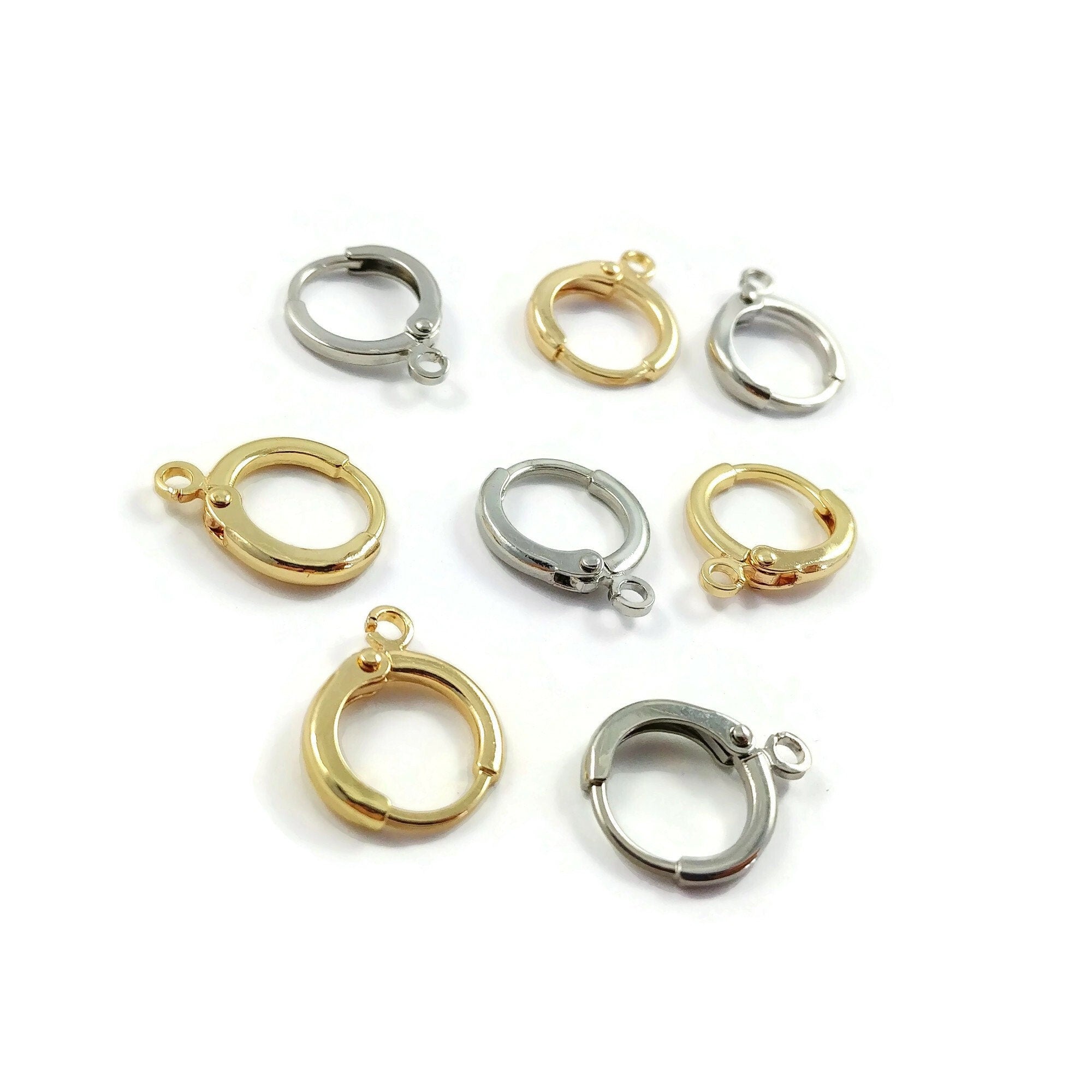 4mm Gold Jump Rings Round Smooth Gold Findings, Gold Supplies, Link, R –  LylaSupplies
